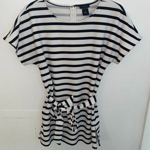 Womens Striped Work Shirt